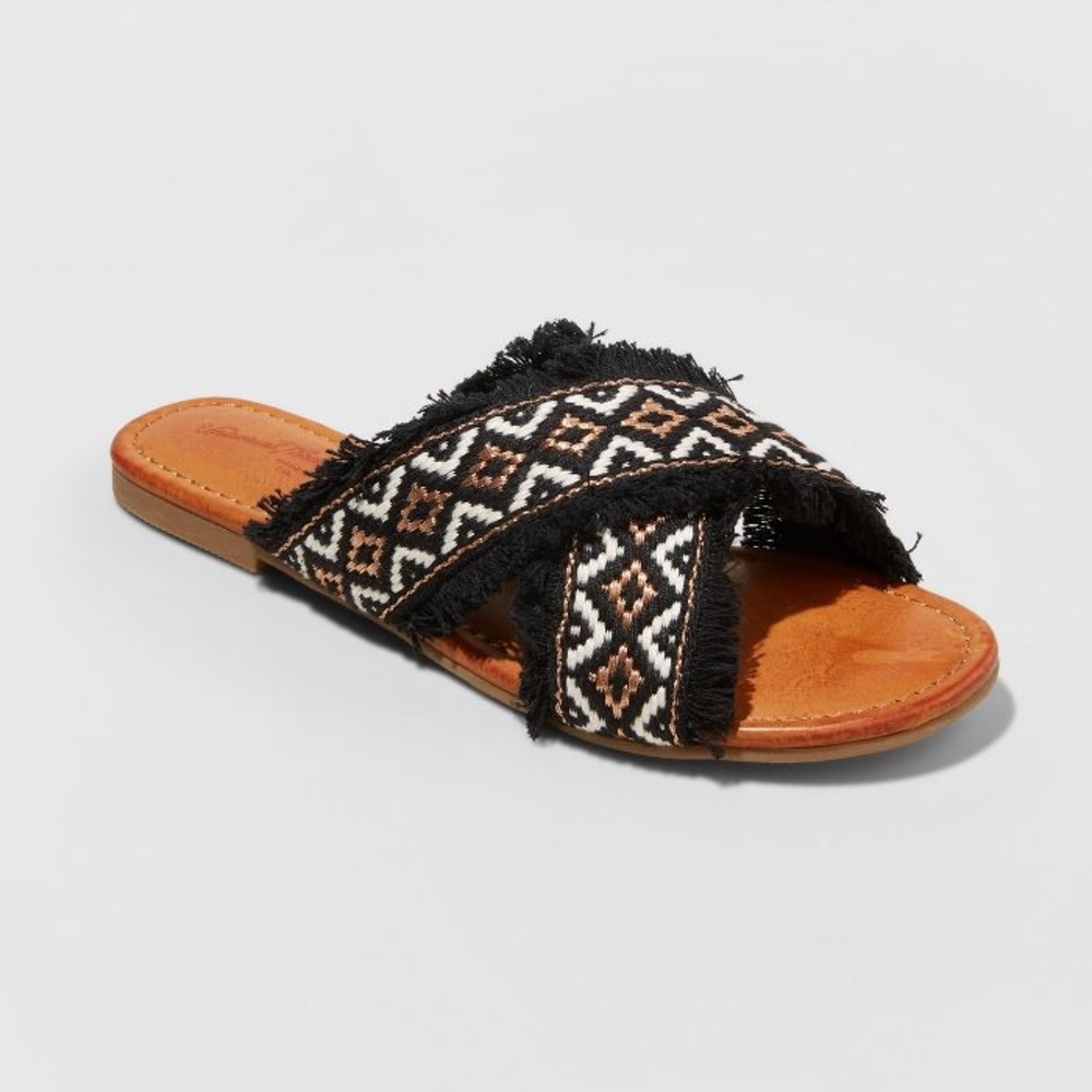 Women's Jupiter Cross Band Slide Sandals